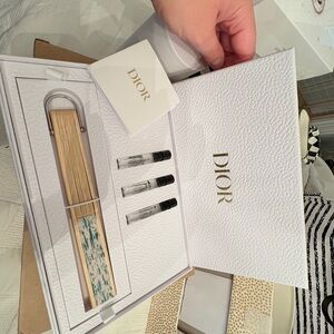 Dior Lucky Luxury Fragrance Set with Gold and White